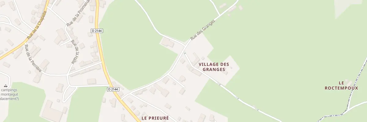 Plan du 5453 Les Granges à Montaigut-en-Combraille