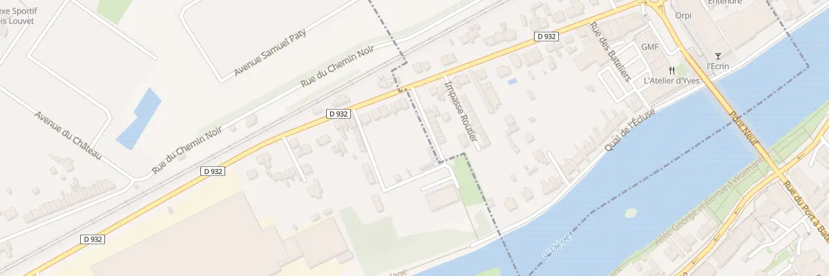 Plan du 492 Rue du Maréchal Leclerc à Venette