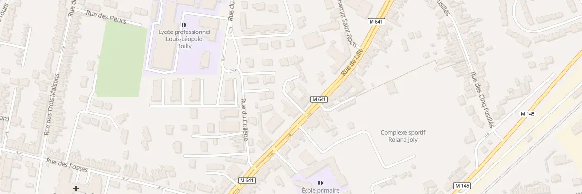 Plan du 35B Rue de Lille à La Bassée