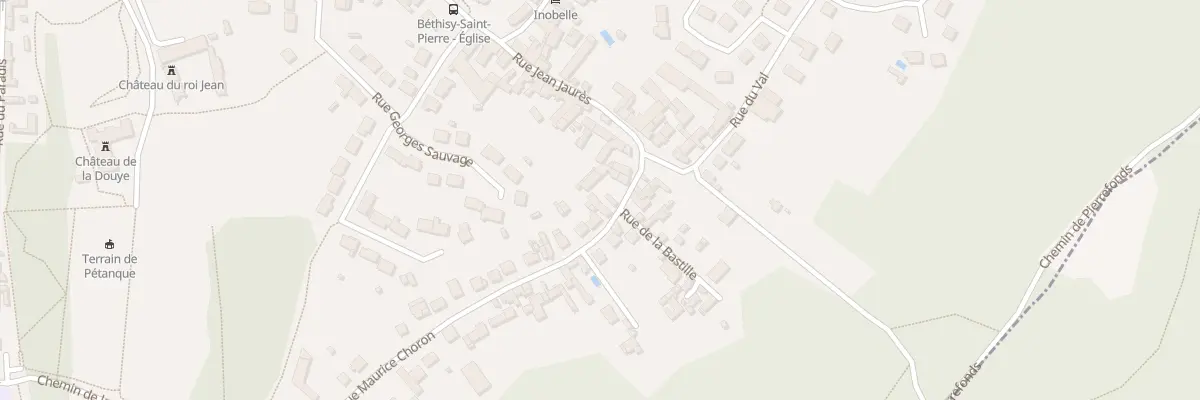 Plan du 45 Rue Maurice Choron à Béthisy-Saint-Pierre