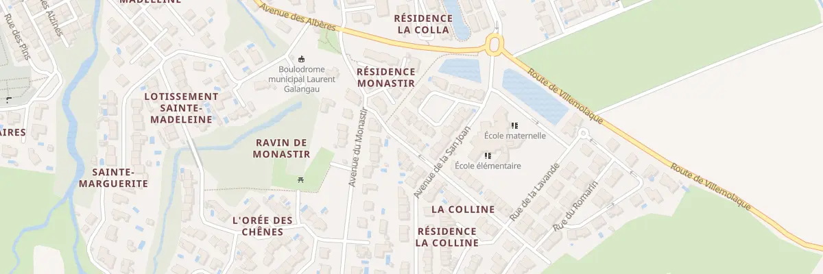 Plan du 6 Rue de l’Orpin à Trouillas
