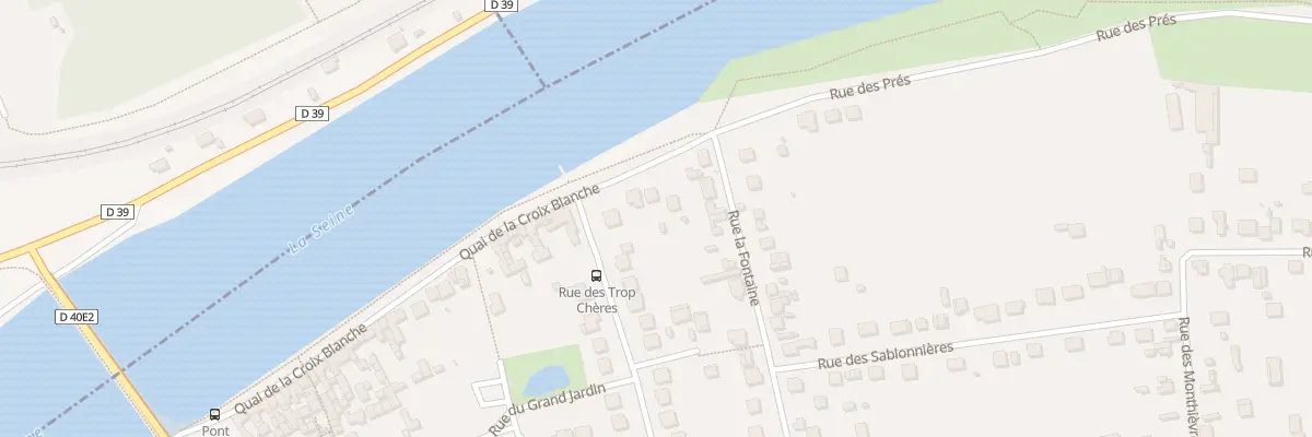 Plan du 50 Quai de la Croix Blanche à Saint-Mammès