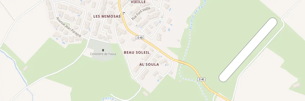 Plan du 2 Rue El Soula à Passa