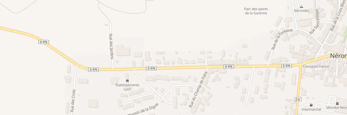 Plan du 39 Rte de Bourges à Nérondes