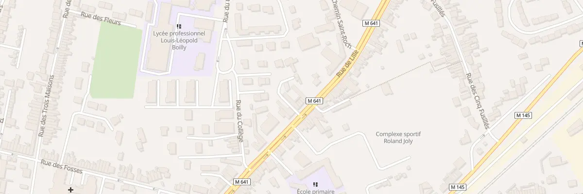 Plan du 37 Rue de Lille à La Bassée