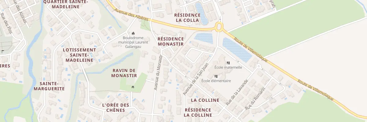 Plan du 21 Rue des Noyers à Trouillas