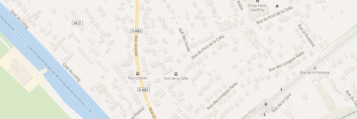 Plan du 7 Rue du Port de la Celle à Saint-Mammès