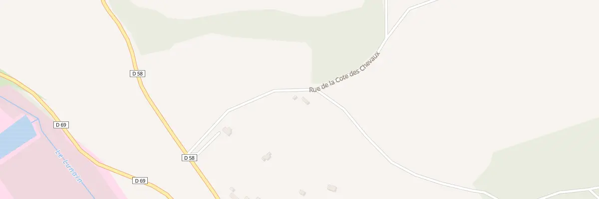 Plan du 8 Che des Chevaux à Nanteau-sur-Lunain