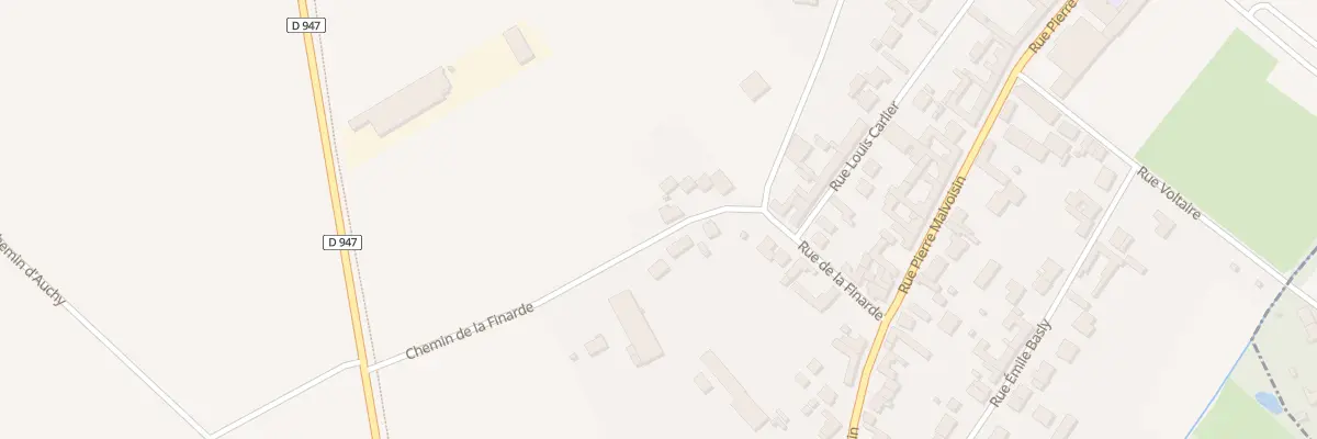 Plan du 15 Rue de la Finarde à Hulluch
