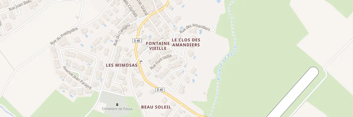 Plan du 8 Lot La Font Vella à Passa