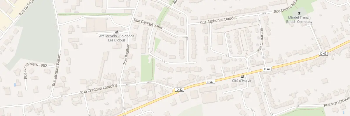 Plan du 9 Rue George Sand à Saint-Laurent-Blangy