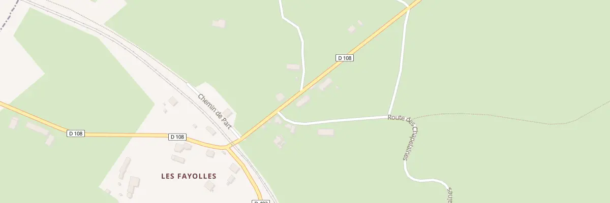 Plan du 53 Rte de la Gare à Hyds