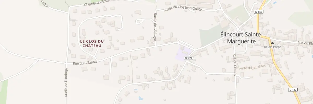 Plan du 4 Rue du Billanois à Élincourt-Sainte-Marguerite