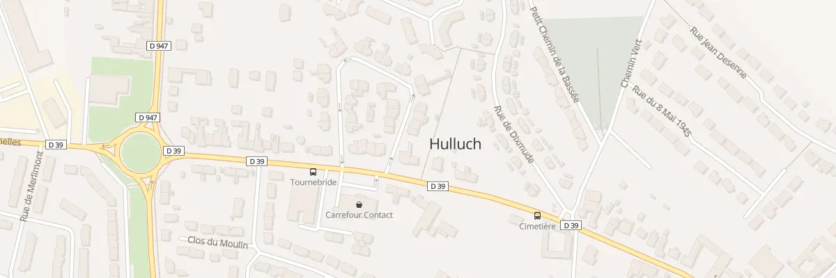 Plan du 3 Rue Henri Flament à Hulluch