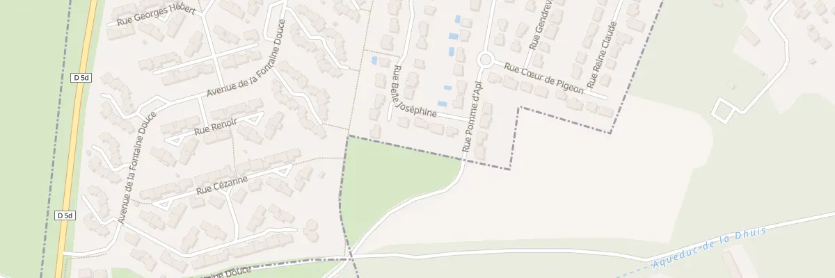 Plan du 33 Rue Belle Josephine à Esbly