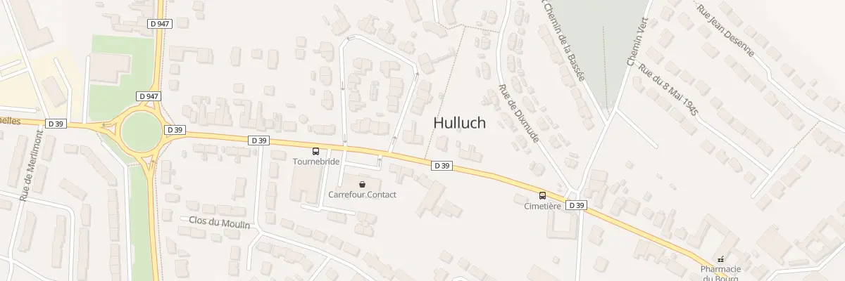Plan du 34 Rue du Général Leclerc à Hulluch