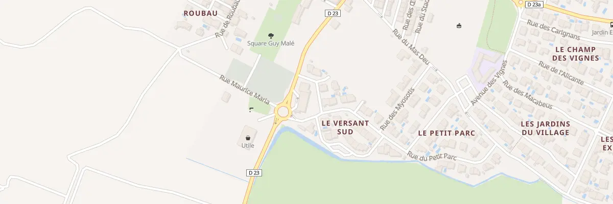 Plan du 37 Av de Perpignan à Ponteilla