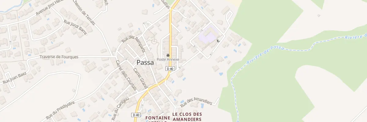 Plan du 11 Rue des Marguerites à Passa