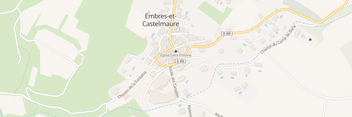 Plan du 3 Imp de la Mairie à Embres-et-Castelmaure