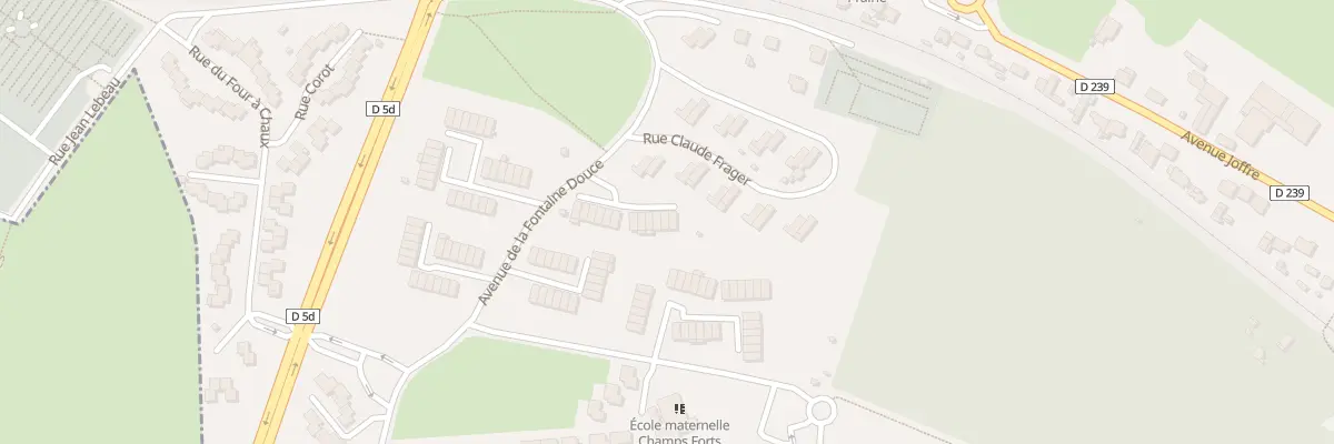 Plan du 9 Rue Henri Moissant à Esbly