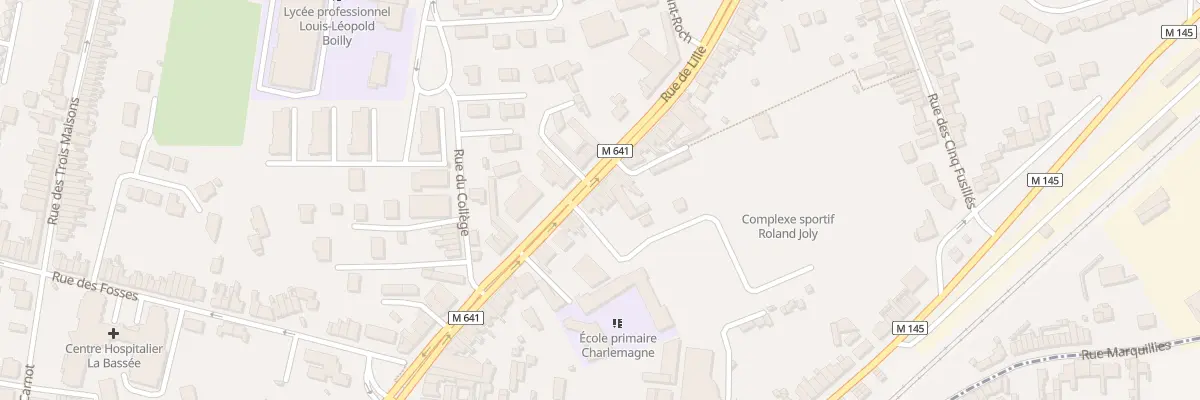 Plan du 46 Rue de Lille à La Bassée