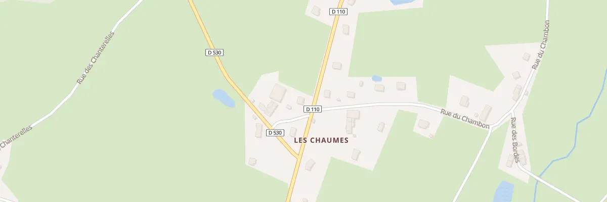 Plan du 202 Rue des Chaumes à Youx