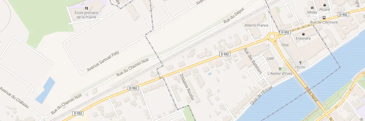 Plan du 348 Rue de Beauvais à Margny-lès-Compiègne