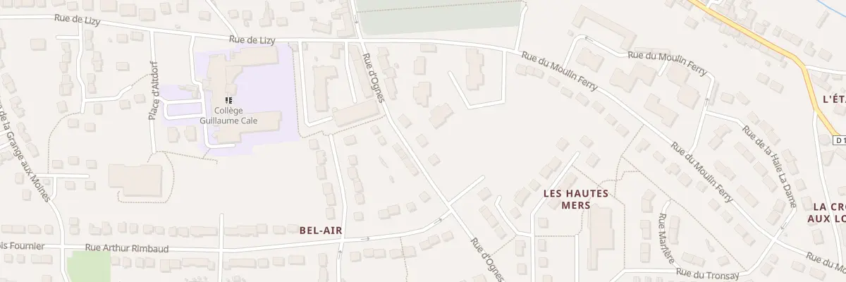 Plan du 7 Rue d’Ognes à Nanteuil-le-Haudouin