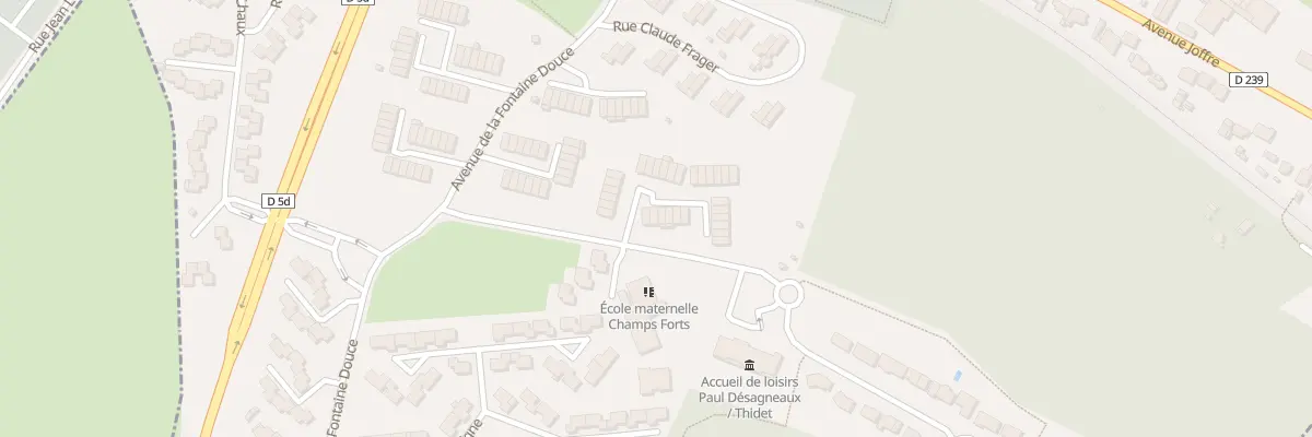 Plan du 4 Rue Berlioz à Esbly