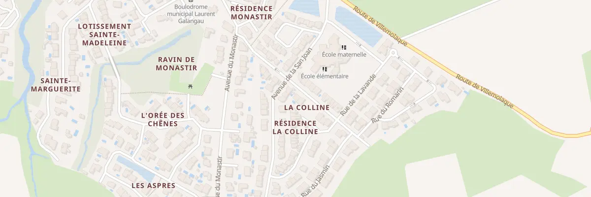 Plan du 5 Rue de l’Orpin à Trouillas