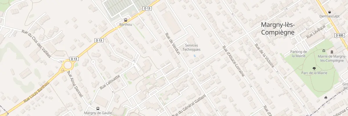 Plan du 361 Rue de Verdun à Margny-lès-Compiègne