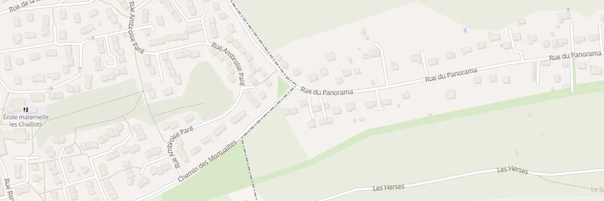 Plan du 41 Rue du Panorama à Vernou-la-Celle-sur-Seine