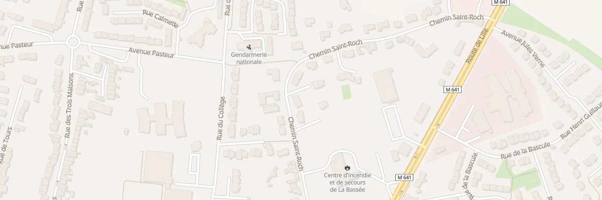 Plan du 4 Che Saint Roch à La Bassée