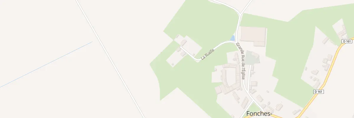 Plan du 5033 Vc La Ruelle à Fonches-Fonchette