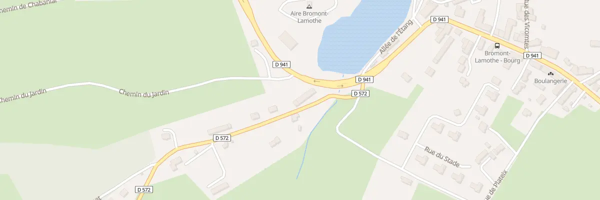 Plan du 4 Rue de Cisternes à Bromont-Lamothe