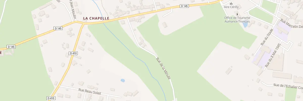Plan du 5 Rue de la Minute à Cérilly