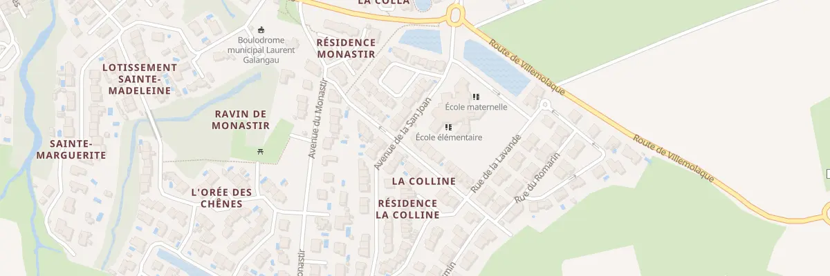 Plan du 12 Rue de l’Orpin à Trouillas