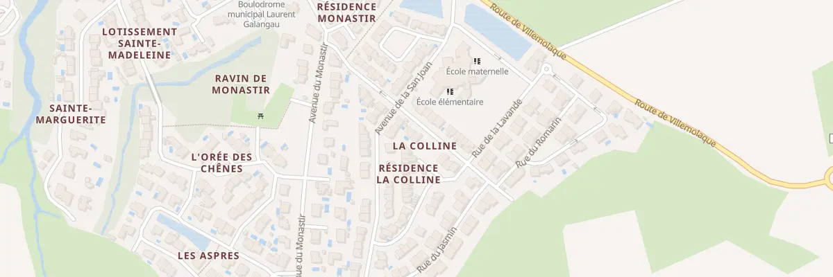 Plan du 7 Rue de l’Orpin à Trouillas