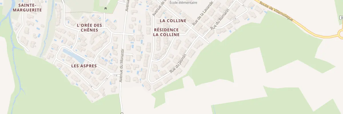 Plan du 7 Rue du Millepertuis à Trouillas