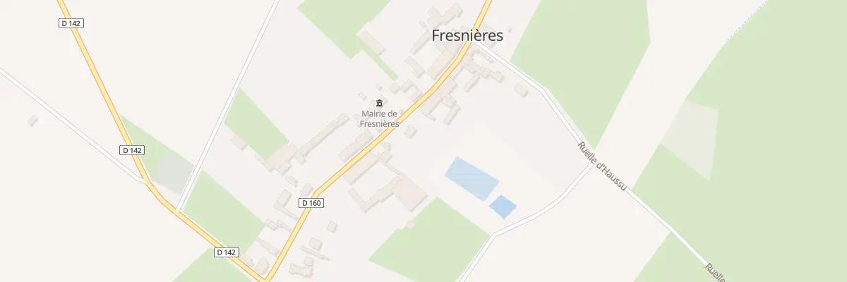 Plan du 16 Rue Principale à Fresnières