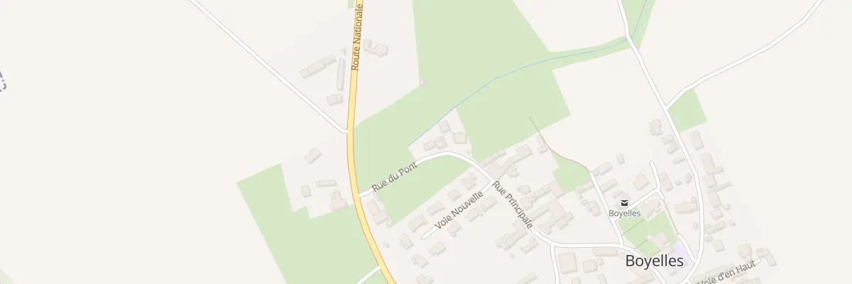 Plan du 22 Rue Principale à Boyelles