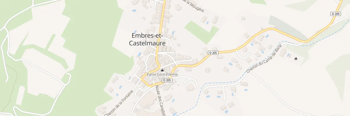 Plan du 3 Rue du Rec Petit à Embres-et-Castelmaure