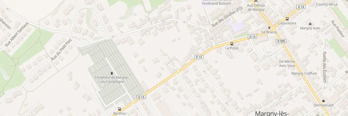 Plan du 272 Rue Louis Barthou à Margny-lès-Compiègne