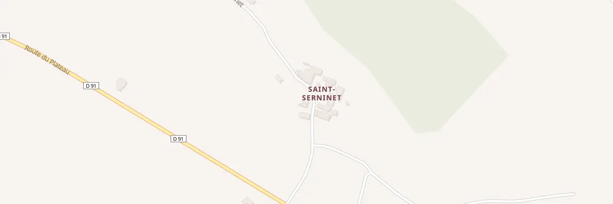 Plan du 5141 Saint Serninet à Mounes-Prohencoux