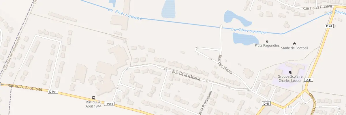 Plan du 28 Rue de la Raperie à Oissery