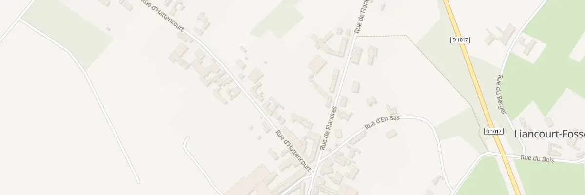 Plan du 8 Rue d’Hattencourt à Liancourt-Fosse
