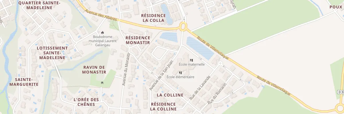Plan du 35 Rue des Noyers à Trouillas
