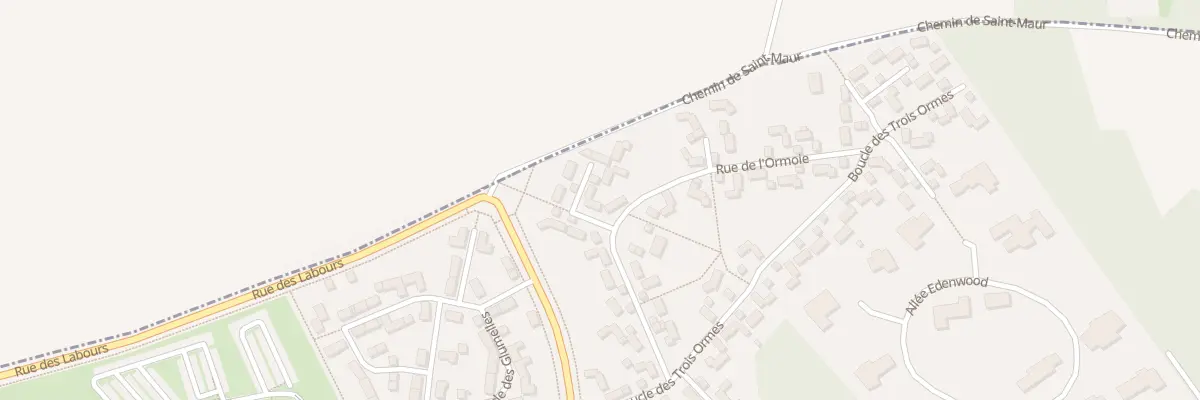 Plan du 23 Rue de l’Ormoie à Magny-le-Hongre