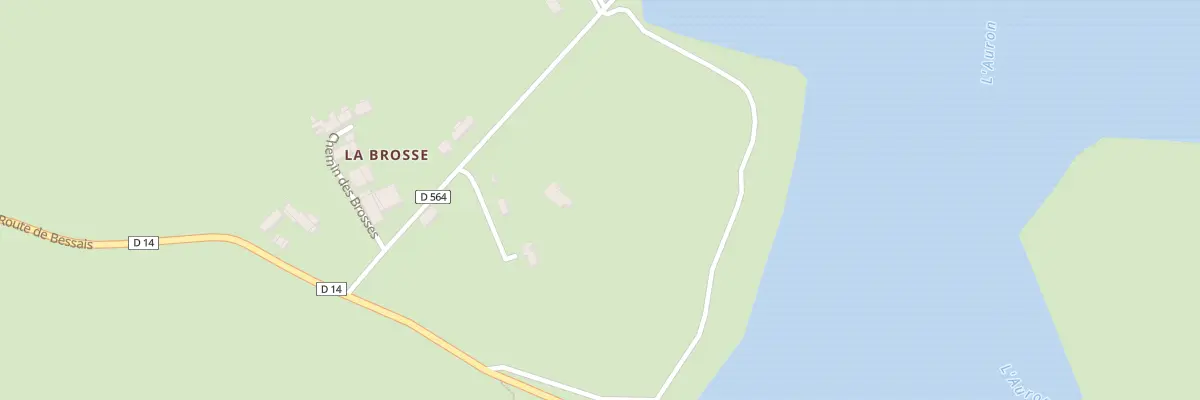 Plan du 4 Rte de Sausseux à Valigny