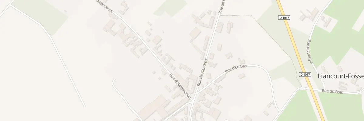 Plan du 6 Rue d’Hattencourt à Liancourt-Fosse